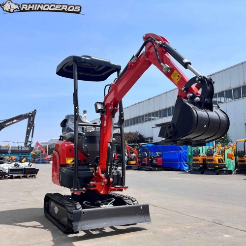 1.2TON 미니 굴삭기 기계 가격 AllHydrostatic Drive System