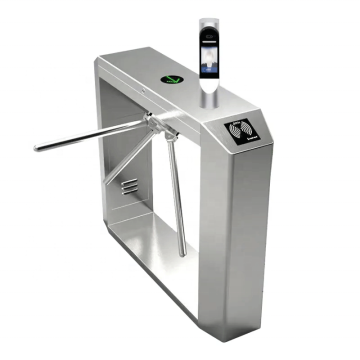 Shenzhen Stainless Steel Face Recognition QR Code Turnstile Gate for Gym