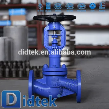 Didtek Graphite Packing DIN Long Bellow Globe Valve