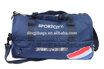Recycle sport bags duffle bag custom logo with pockets