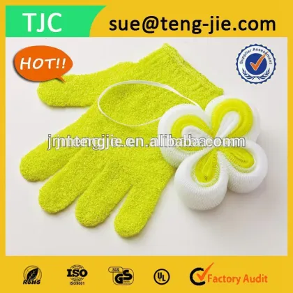 Beauty&Colorful Promotional Nylon Body Bath Glove