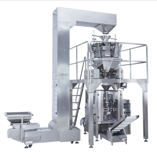 Automatic Puffed Food Chips Crispy Popcorn Plantain Chips Filling Packing Machine