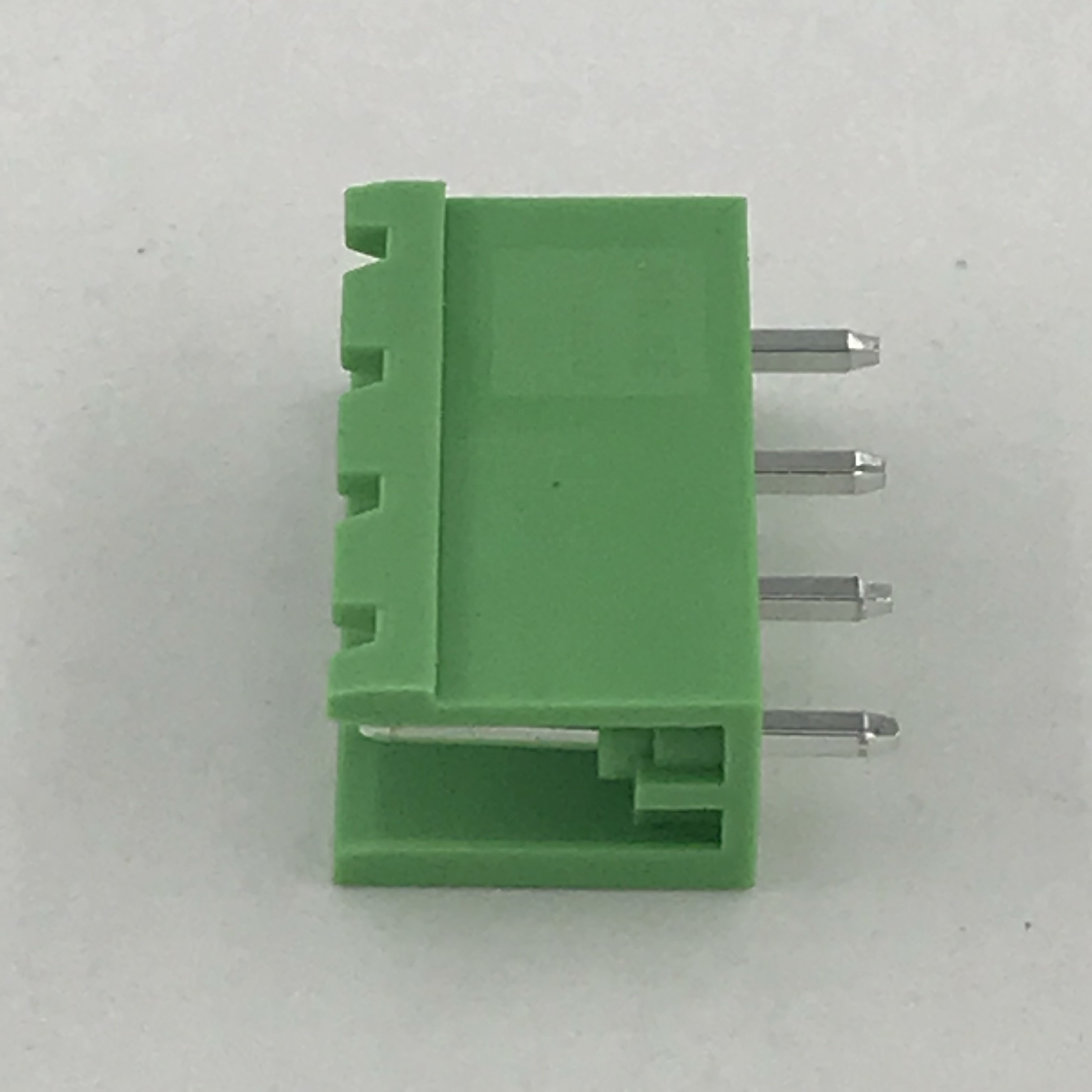 5.08mm الملعب 180 درجة على التوالي PCB الذكور محطة