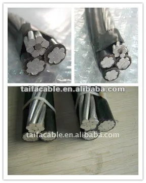 supply factory price of 2x16mm AAC/acsr/ AL/XLPE ABC cable