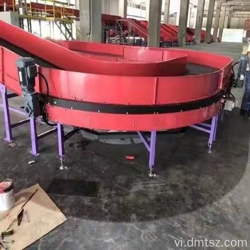 Băng tải rút băng tải tải xe tải và thùng chứa