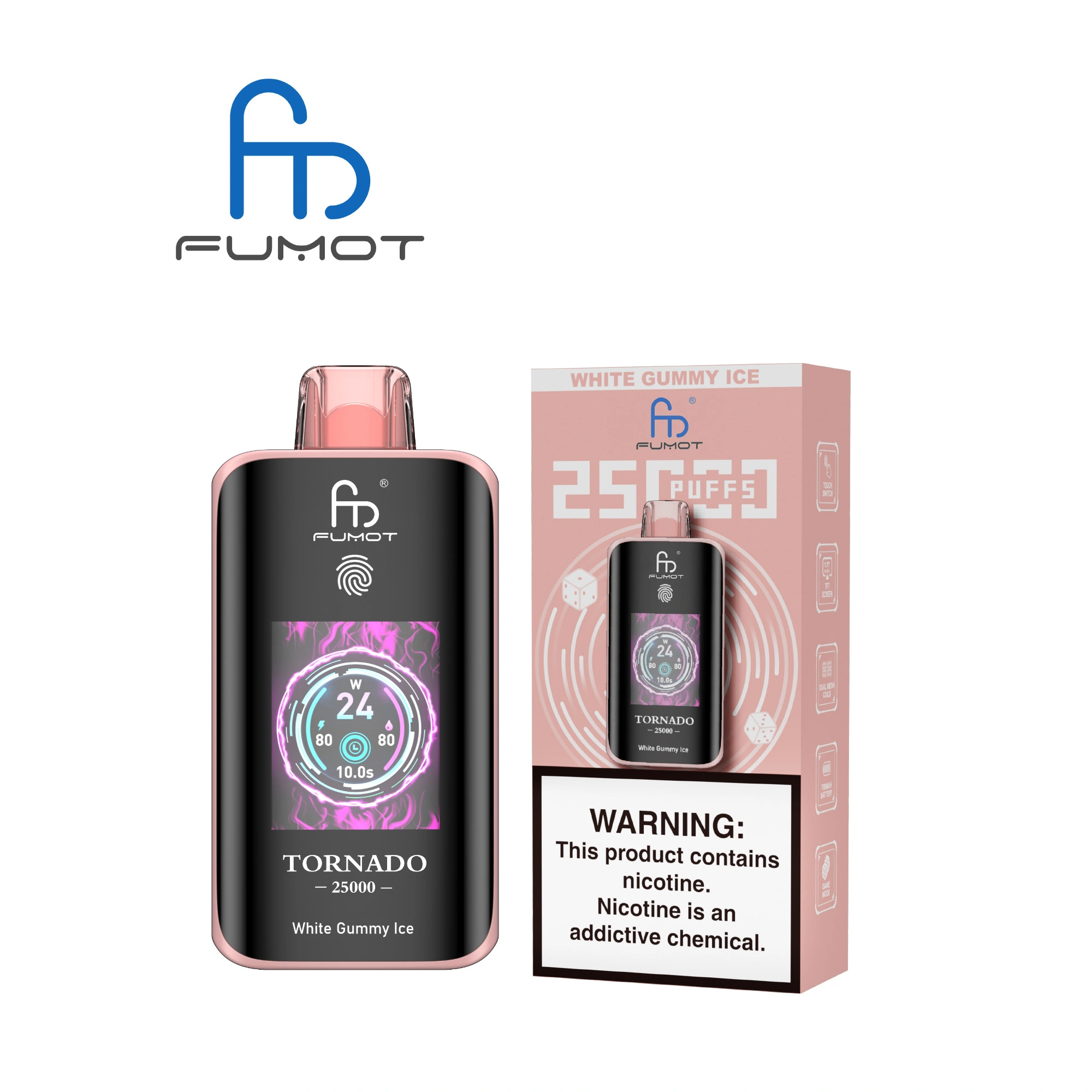 Randm Tornado 25000 vape vape vape a 'tolladh Danadair Shona