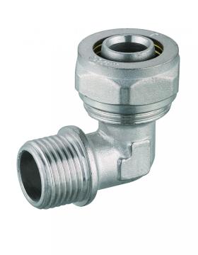 Brass Male Elbow Compression Fitting