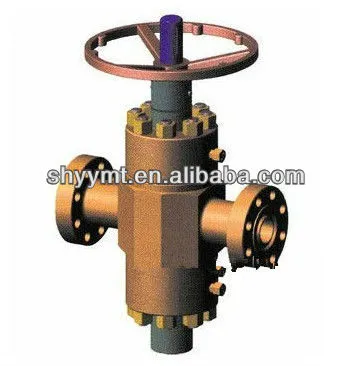 PFFW GATE VALVE,API 6A MANUAL RISING STEM GATE VALVA