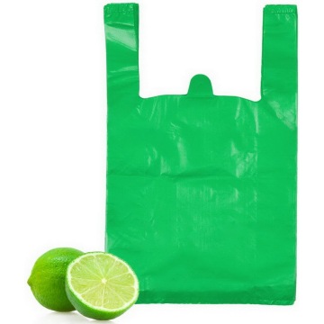 Vest Style Plastic Carrier Shopping Bags