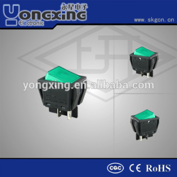 KCD led 15a 125vac rocker switch