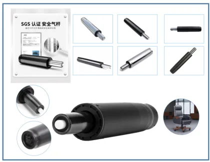 FengYi Black Gas Spring Stainless Steel Chair Cylinder