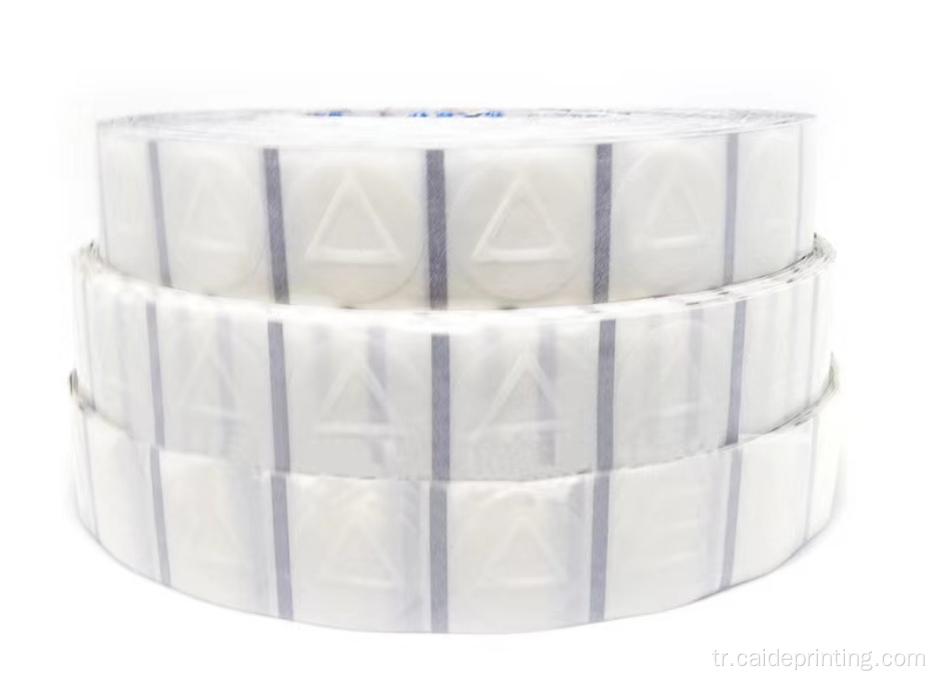 Kör Üçgen dokunsal çıkartma uyarısı