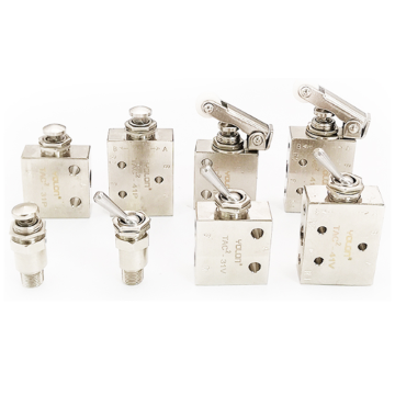 Silver Nickel Plated Copper Hydraulic Control Valves - Sample Available