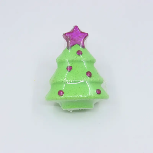 christmas tree bath ball bath salts aromatherapy