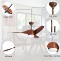 Lucky Decorative Silent Electrical Brown Ceiling Fan