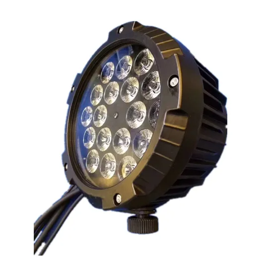 18 Pcs x 10W 4-in-1 LED Waterproof PAR Light for Outdoor Stage