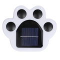 Solar Garden Light Bear Paw Pattern