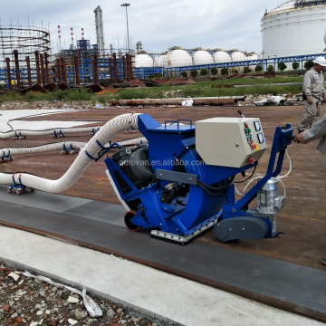 Customized Portable Concrete Road Cleaning Shot Blasting Machine for Flooring and Vertical Road Blasting