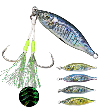Badan 3D memimpin peche pitch swimbait untuk memancing jig