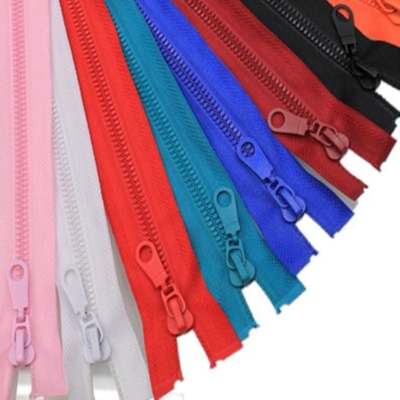 Decorative swimsuit zippers