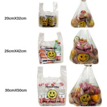 Heavy Duty Grocery Store T Shirt Vest Shopping Plastic Bags