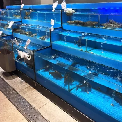 Live Lobster Farming Tank for Restaurants and Seafood Shops