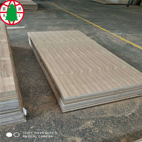 Madera contrachapada comercial de la chapa de la teca de 18m m para la decoración de los muebles