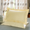 Plain solid color pillowcase beige