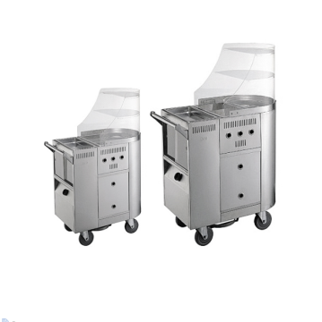Mobile Gas Deep Fryer for KFC-Style Chicken and Food Cart Use
