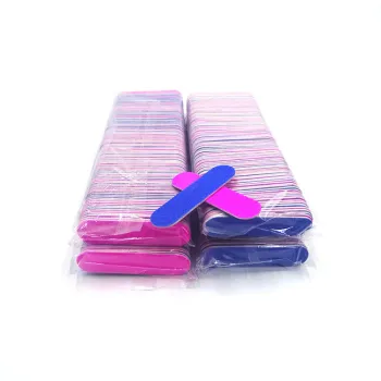 Customized Factory Direct Nail Files for Vendors - Blue and Pink New Arrival