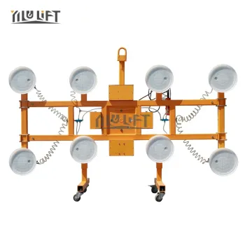 Electric Vacuum Lifter H Shape 800KG/1000KG/1400KG with Suction Cups for Heavy Plates