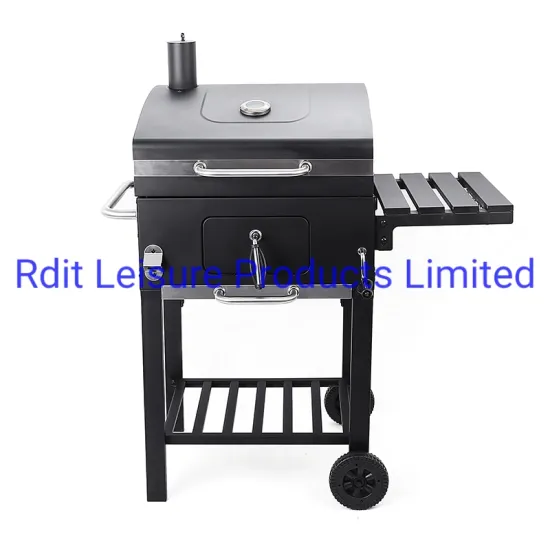 Outdoor Powder Coating BBQ Charcoal Grill with Chimney