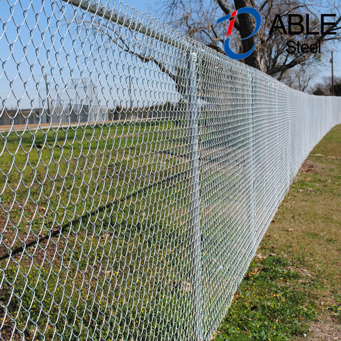 Galvanized Chain Link Fence