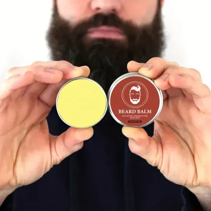 OEM 50g Pure Natural Men's Beard Balm for Softer Beard