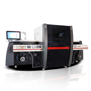 Haotian Digital Label Synergistic Machine HTP-220 Bronzing + Varnish Two-Color Printing Machine