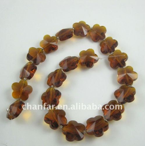 Crystal flower beads and Jewelry Accessories