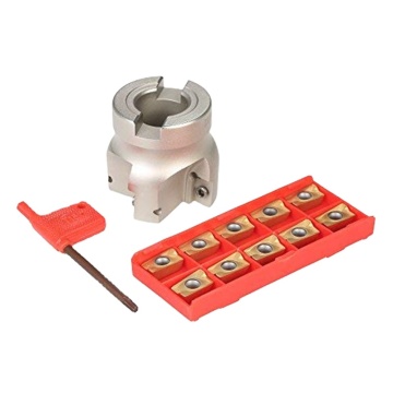 Face Mill BAP400R 50 22 4T: CNC Machine Tool Accessory with APMT1604 Carbide Insert Set
