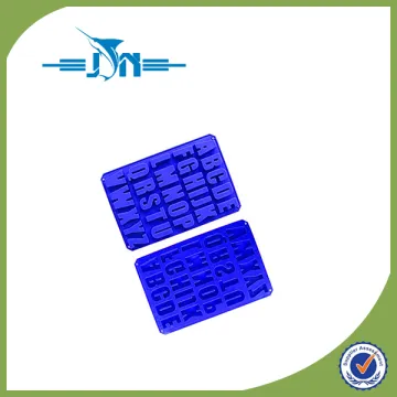 Plastic rubber ice cube mold with high quality
