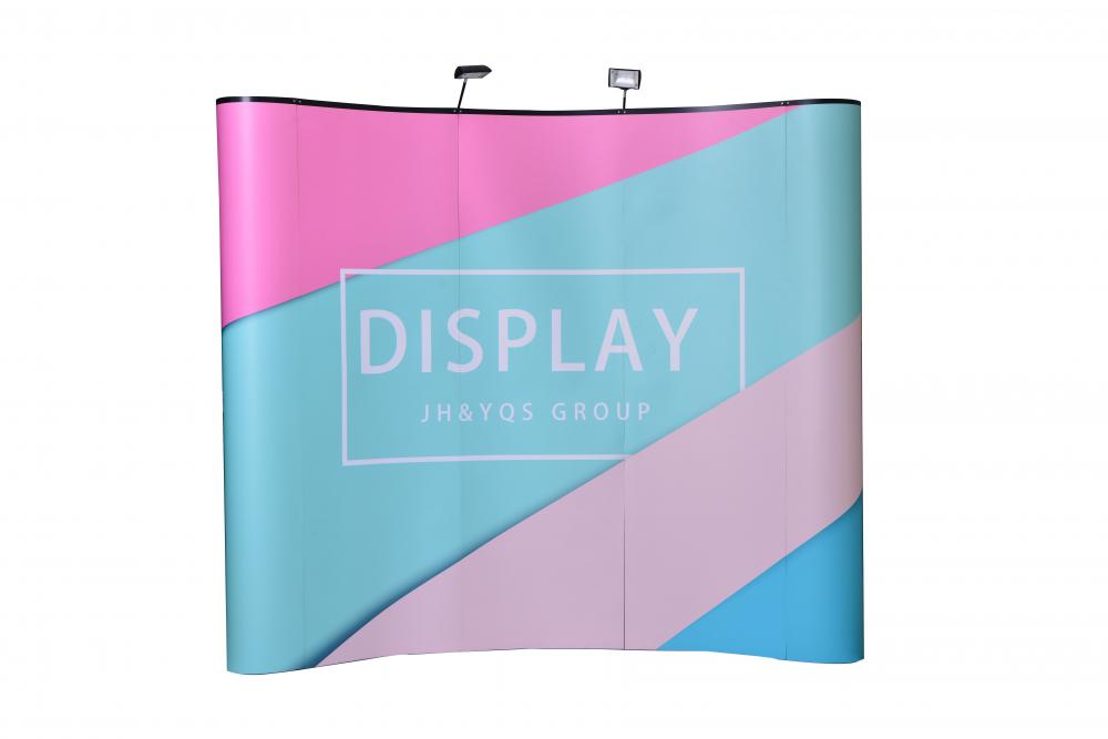 Portable pop displays exhibition booth wall banner stand