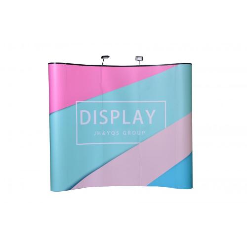 Ny pop portable dia mampiseho fampisehoana Booth Wall Banner