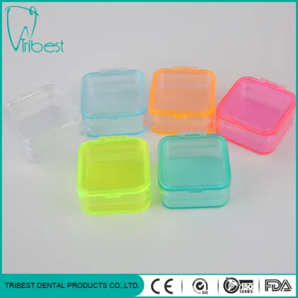 Dental Transparent Transportation Crown Box