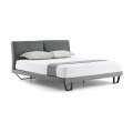 Muebles de dormitorio de cama king king de madera grande