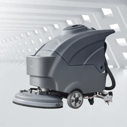 Yujing 2024 New Portable Hand Push Floor Cleaning Scrubber Machine
