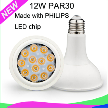 plastic and aluminum material PAR30 LED light dimmable par30 led