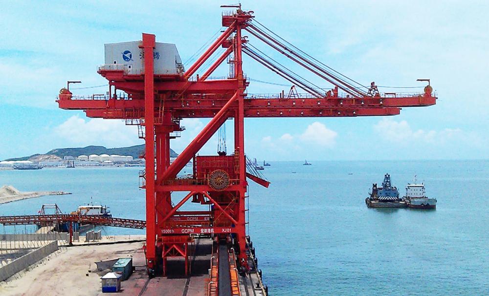 Quayside Grab Ship Unloaders