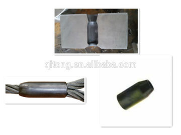 Die for wire rope press machine with different shape