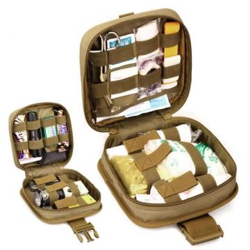 Portable Outdoor Emergency Survival Backpack: EHBO -kit voor kamperen en wandelen