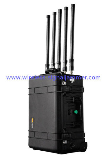 Portable Military Police Tg-vip Gps Wifi Gsm Cellular, Satellite Mobile Phone Rf Jammer