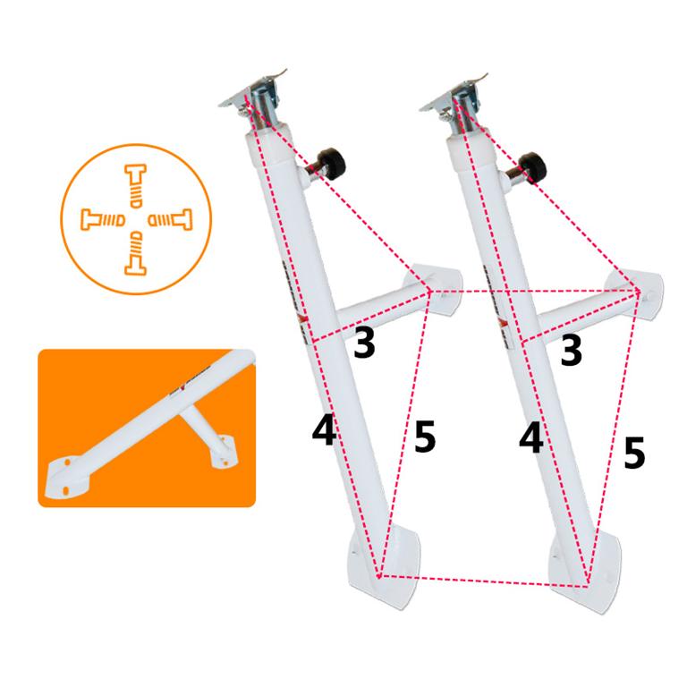 Adjustable Portable Dance Bar for Ballet and Performance