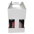 Custom 4 Pack Beer Box with Handle